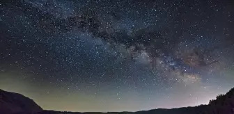 Bitlis'teki Nemrut Krater Gölü Gece Görüntülendi