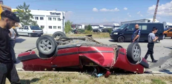 Ankara'da trafik kazası: Bir kişi yaralandı