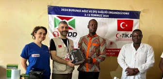 Türk sağlık ekibi Burundi'de 5 bin kişiye diş tedavisi yaptı