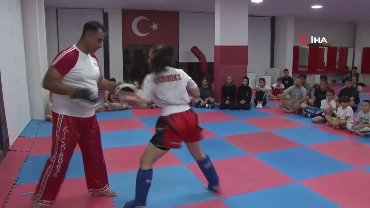 14 yaşındaki Dürdane, Türkiye şampiyonu oldu