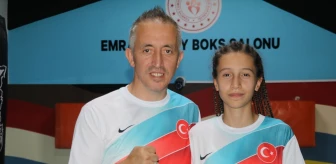Yıldız Kadın Boks Milli Takımı Başantrenörü Ahmet Çınar, kızıyla şampiyonluk hedefliyor
