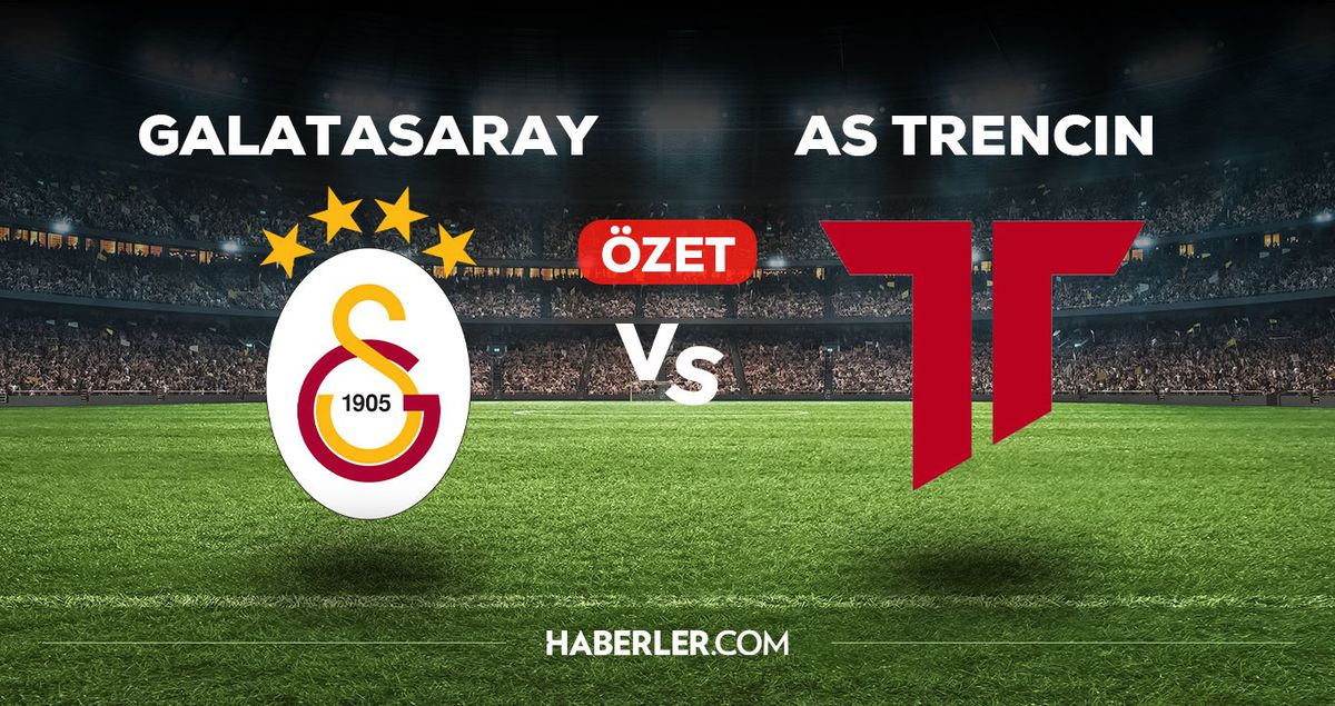 Galatasaray Trencin maç özeti ve golleri izle! (VİDEO) GS Trencin maçı özeti! Golleri kim attı, maç kaç kaç bitti?