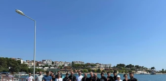 Sinop'un Gerze ilçesinde gönüllü dalgıçlar deniz dibi temizliği yaptı