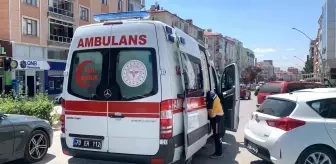 Karaman'da motosiklet kazası: Sürücü yaralandı