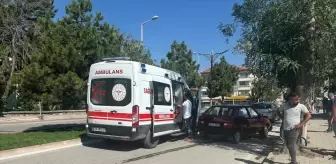 Akşehir'de Otomobil Çarpışması: 1 Yaralı