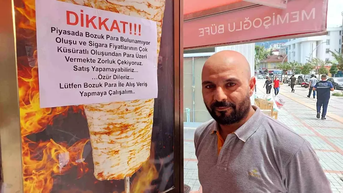 Rize'de Piyasada Bozuk Para Bulunamıyor