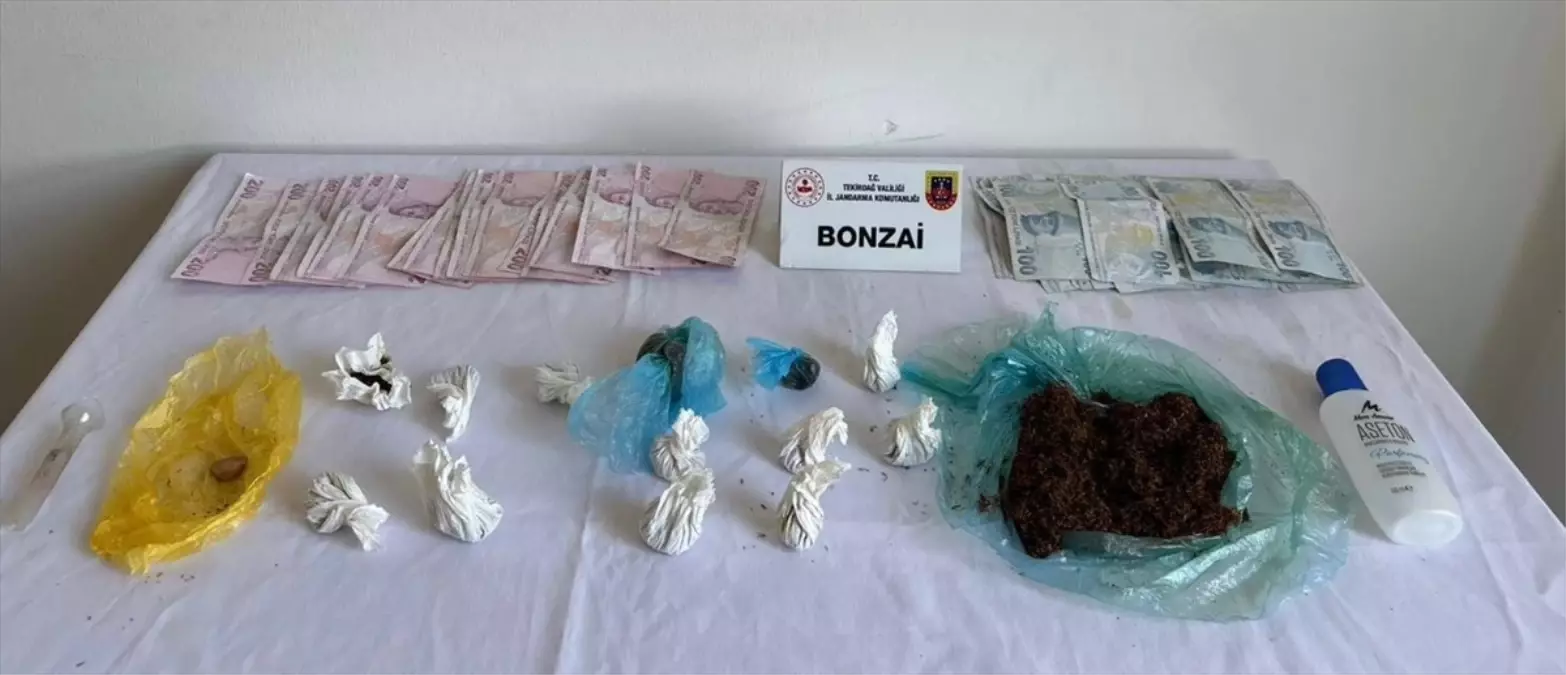 Tekirdağ'da Uyuşturucu Operasyonunda 5 Şüpheli Gözaltına Alındı