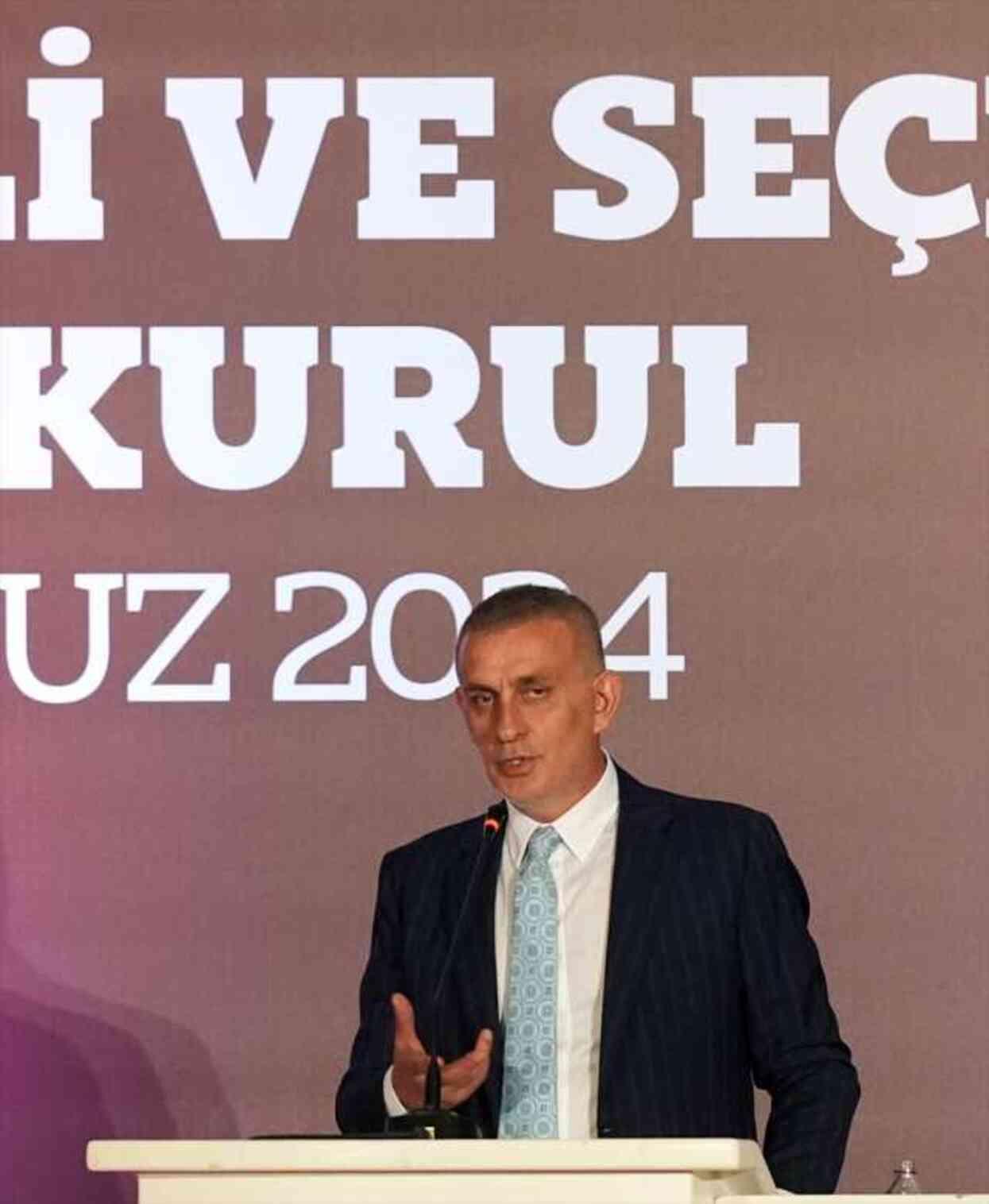 TFF, başkanını seçiyor! Oy verme işlemi devam ediyor TFF, başkanını seçiyor! Oy verme işlemi devam ediyor