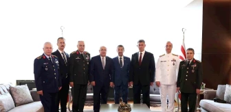 Milli Savunma Bakanı Yaşar Güler, KKTC Dışişleri Bakanı ile görüştü