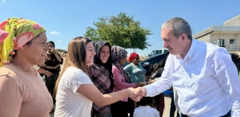 DEM Parti Eş Genel Başkanı Tuncer Bakırhan Mardin'de Temaslarda Bulundu