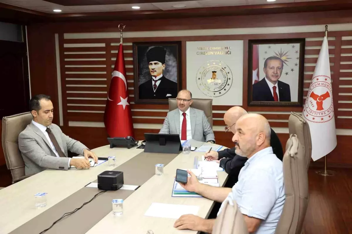 Giresun'da 2024 Yılı Yatırım Programı Değerlendirildi