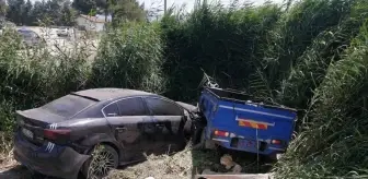 Isparta'da otomobil ile tarım aracının çarpışması sonucu 1 kişi öldü, 5 kişi yaralandı