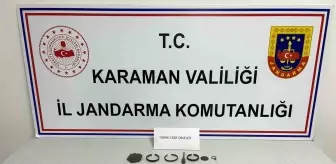 Karaman'da Motosiklette Tarihi Eser Operasyonu