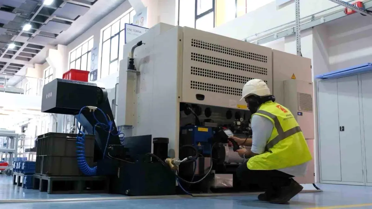 Adana Sanayi Kampüsü'nde Kompresördeki Kaçaklar Tespit Edildi