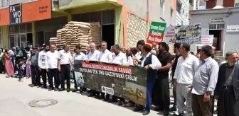 Şırnak'ta İsrail'in Gazze'ye yönelik saldırıları protesto edildi