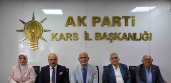 AK Parti Genel Başkan Yardımcısı Yusuf Ziya Yılmaz, Kars'ta basın mensuplarıyla bir araya geldi
