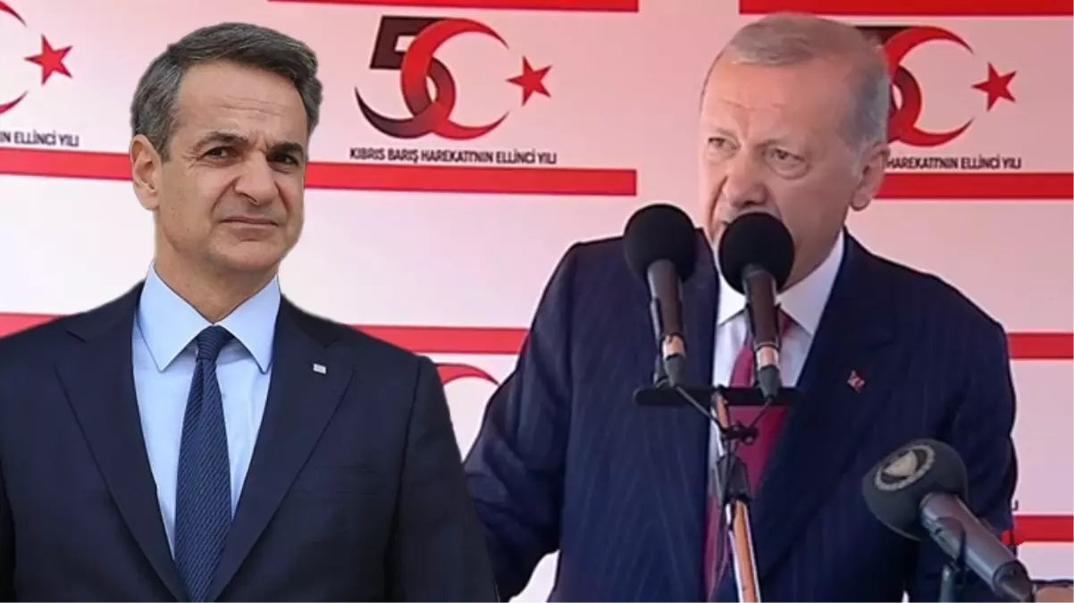 Barış harekatı 50 yaşında! Cumhurbaşkanı Erdoğan: Miçotakis'e sataşma dedim