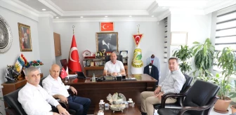 Sosyal Güvenlik Kurumu ve İŞKUR Ferizli Belediye Başkanını ziyaret etti