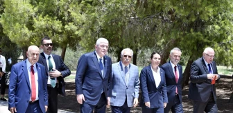 İYİ Parti Genel Başkanı Müsavat Dervişoğlu, Kıbrıs Barış Harekatı'nın 50. yılında KKTC'yi ziyaret etti