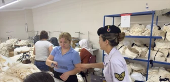 Tekirdağ'da Jandarma Ekipleri Aile İçi Şiddetle Mücadele ve KADES Hakkında Bilgilendirme Çalışması Yaptı