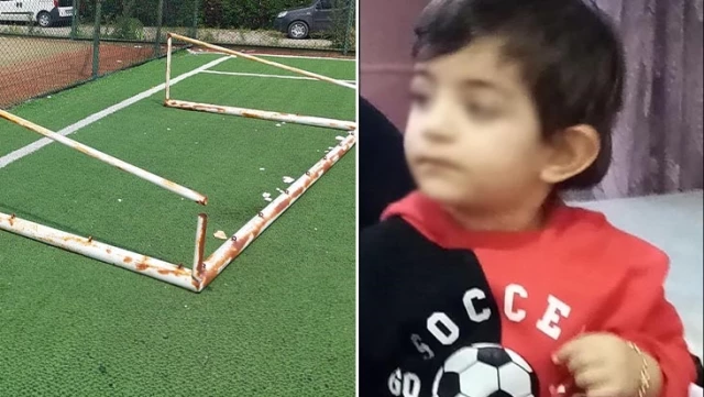 Neglect took a life! A 4-year-old child lost their life under the fallen goalpost.