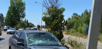 Malatya'da iki otomobilin çarpıştığı kazada 3 kişi yaralandı