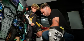 5 Yaşındaki Atlas Pars Pehlivan Motosiklet Yarışlarında Başarı Kazanıyor