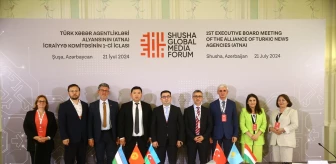 Azerbaycan'da Türk Haber Ajansları Birliği'nin ilk yönetim kurulu toplantısı yapıldı