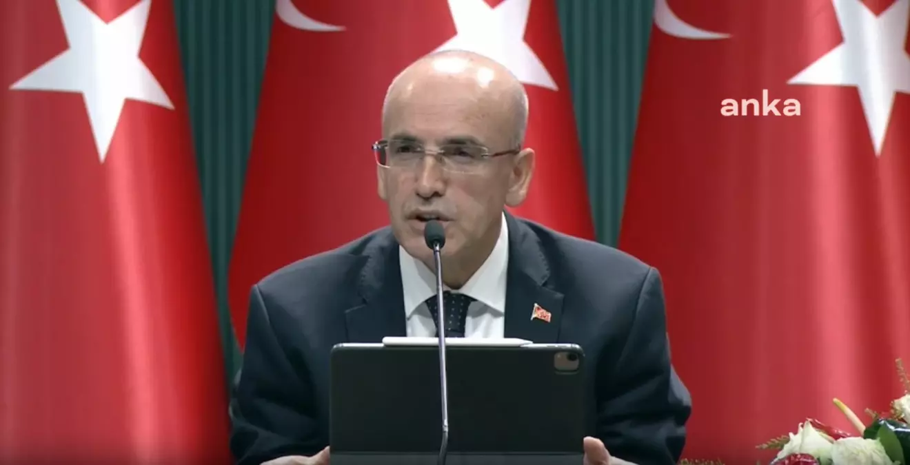 Hazine ve Maliye Bakanı Şimşek: Enflasyon Beklentisi Düşüyor