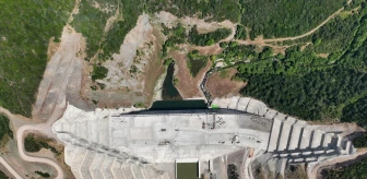 Bursa'da yapımı süren Gölecik Barajı tamamlandı