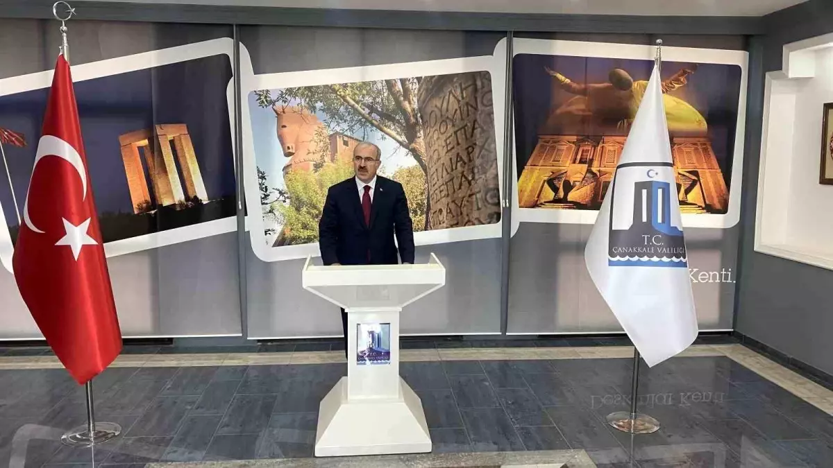 Çanakkale'ye atanan Vali Dr. Ömer Toraman göreve başladı