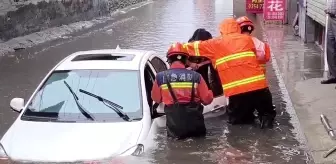 Çin'de Şiddetli Yağışlar Sonucu Sel Felaketi