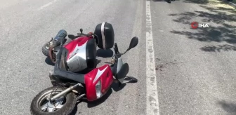 Karaman'da otomobil ile motosiklet çarpıştı: 1 yaralı