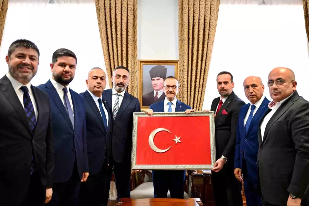 MAGİNDER, Malatya Valisi Seddar Yavuz'a hayırlı olsun ziyaretinde bulundu