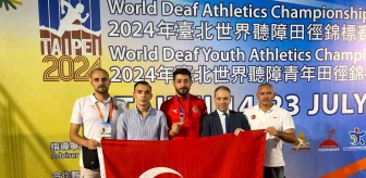 Alperen Akbulut Dünya İşitme Engelliler Atletizm Şampiyonası'nda 3. oldu