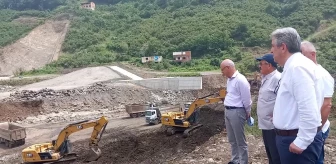 CHP Samsun Milletvekili Salıpazarı Barajı inşaatını inceledi