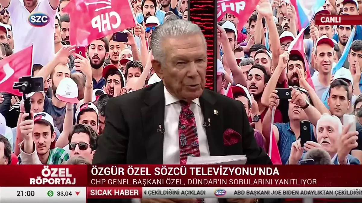 CHP Genel Başkanı Özgür Özel, Erdoğan'a erken seçim çağrısı yaptı