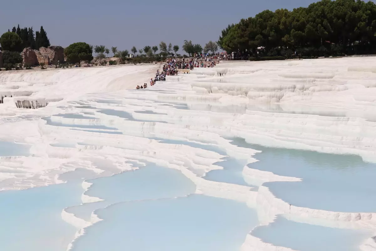 Pamukkale'de Su Değeri Azaldı, Acil Önlem Alınması İsteniyor