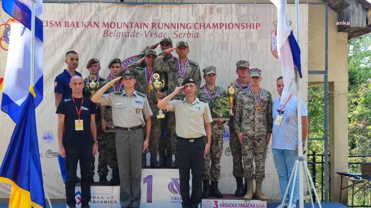 Türk Silahlı Kuvvetleri 2. CISM Balkan Dağ Koşusu'nda şampiyon oldu