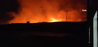 Diyarbakır'da anız yangını: Bölgedeki rüzgarın etkisiyle alevler geniş alana yayıldı