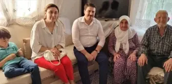 Nallıhan Kaymakamı Semih Doğanoğlu, Şehit Ailelerini Ziyaret Etti