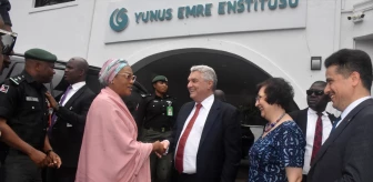 Nijerya Devlet Başkanı Bola Ahmed Tinubu'nun eşi Oluremi Tinubu, Yunus Emre Enstitüsü'nü ziyaret etti