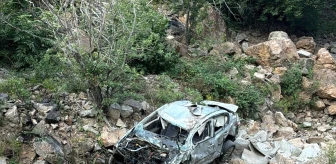 Ordu'da otomobil uçuruma yuvarlandı: 1 ölü, 2 yaralı