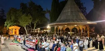 Amasya'da İsrail'in Gazze saldırıları için dua programı düzenlendi