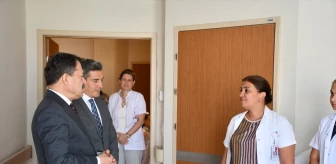 Eskişehir Cumhuriyet Başsavcısı ve Başsavcı Vekili, uyuşturucu operasyonunda yaralanan polisi ziyaret etti