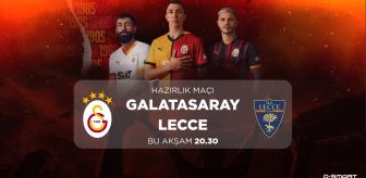 Galatasaray, Lecce ile hazırlık maçına çıkacak