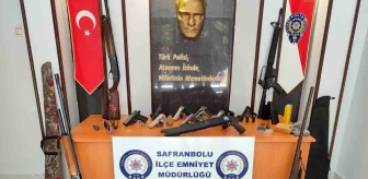 Safranbolu'da Kaçak Silah Atölyesi Operasyonu
