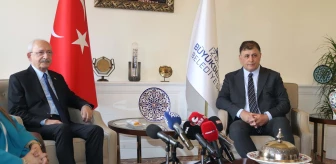 Kılıçdaroğlu, İzmir Büyükşehir Belediye Başkanı Tugay'ı ziyaret etti