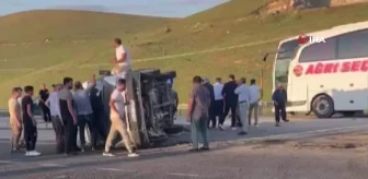Pasinler'de zincirleme trafik kazası: 3 yaralı