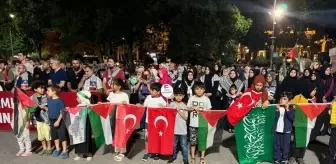 İsrail Başbakanı'nın alkışlanmasını protesto ettiler